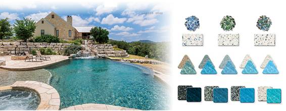 泳池防水装饰材料