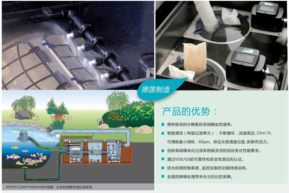 欧亚瑟鱼池过滤器
